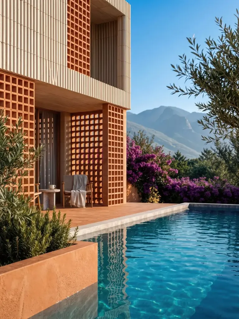 A villa pool